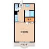 コンフォート上野 1Kの間取り
