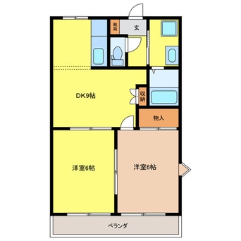 間取図 サンフラワー
