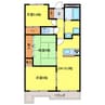 グランディス伊賀上野 3LDKの間取り