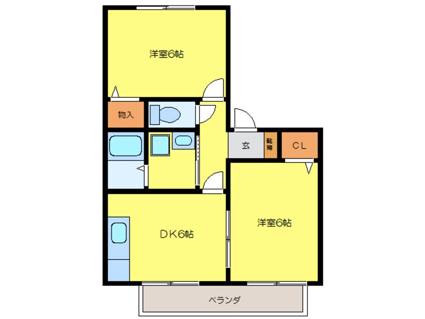 間取図 プルミエ