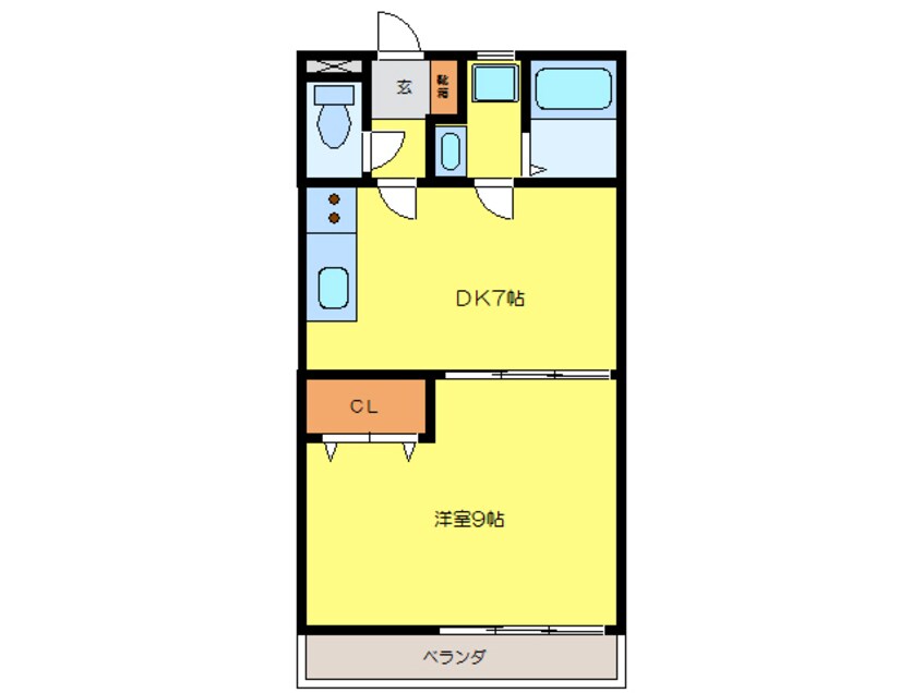 間取図 プールトゥジュールⅠ