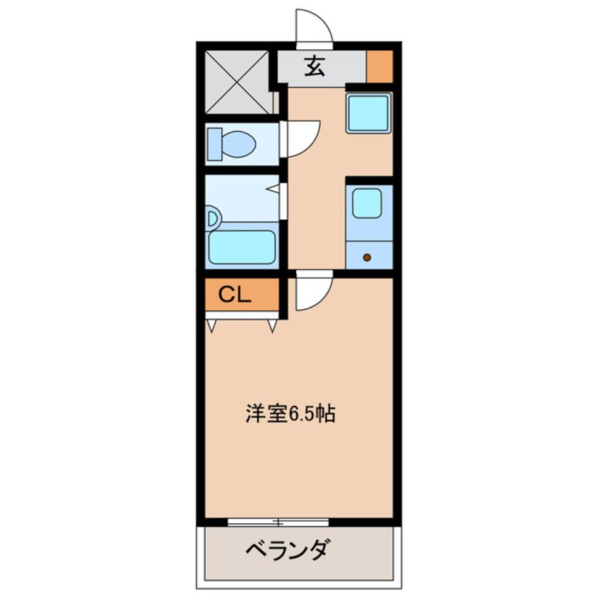 間取図 アステール鴻之台