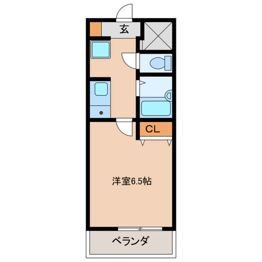 間取図 アステール鴻之台