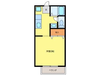 間取図 ウッディパークⅡ