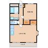 ルーラルスクエアー2 1LDKの間取り