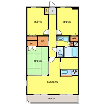 間取図 ラフィネ
