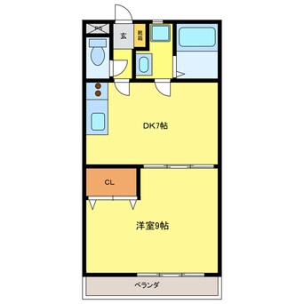 間取図 ヴィレッジエモン