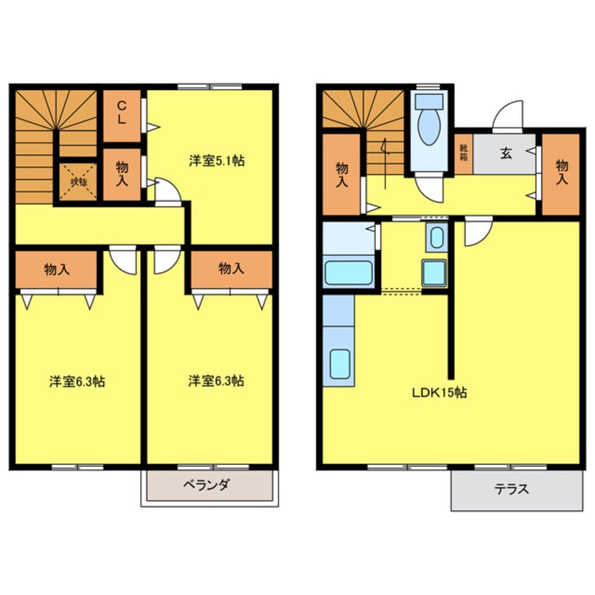 間取図 リヴェール