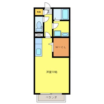 間取図 シャルマン　ドミール