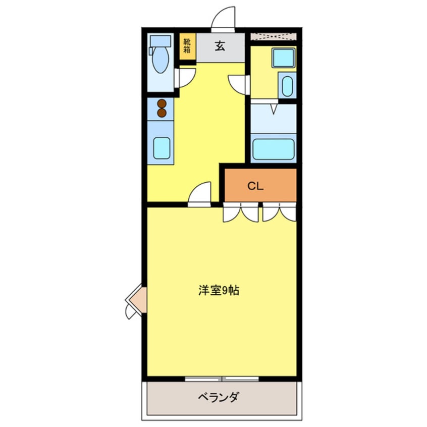 間取図 ヴィヴァーチェ