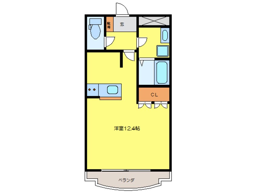 間取図 グリーンコート