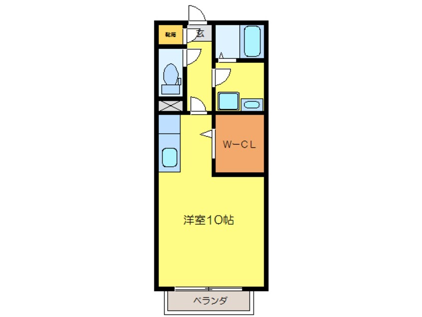 間取図 カサベルテ