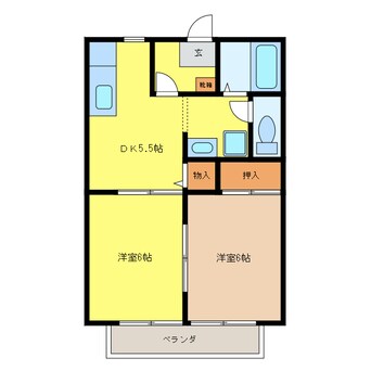 間取図 サニーソシア