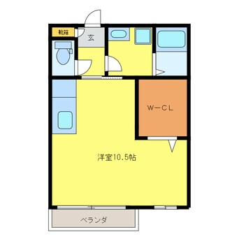 間取図 ケントハウス