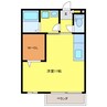 パストラル 1Rの間取り