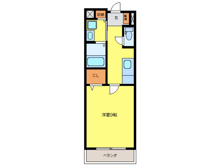 間取図 エレガンス・オタビ