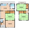 小田町貸家 4DKの間取り