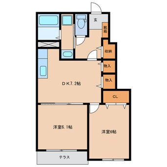 間取図 ヴォリュビルス