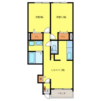 間取図 サニースクエア