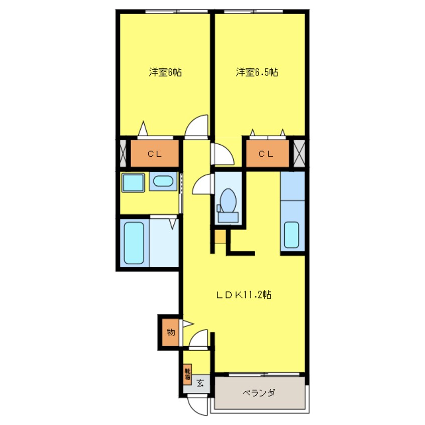 間取図 サニースクエア