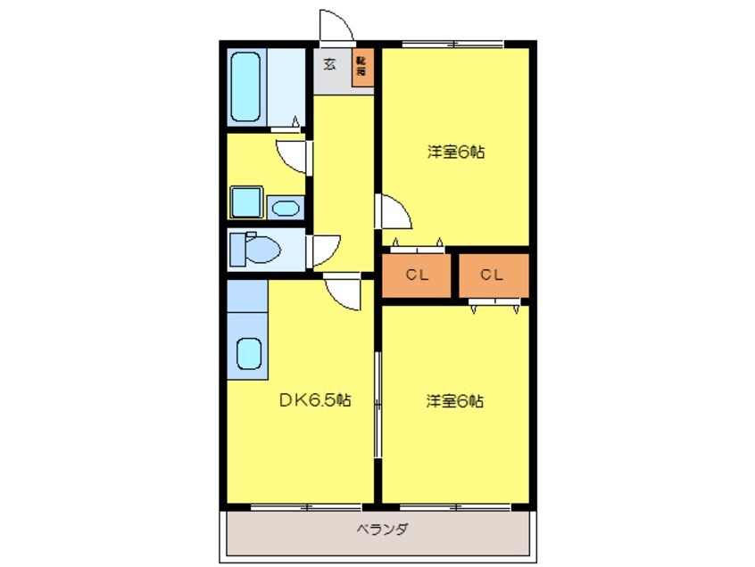 間取図 ルミナスエクレセンス