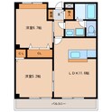 ミルトアベニューの間取図