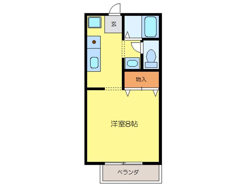 間取図 ハイツドリームⅡ