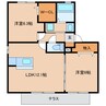 Ju.eiyu　Mita 2LDKの間取り