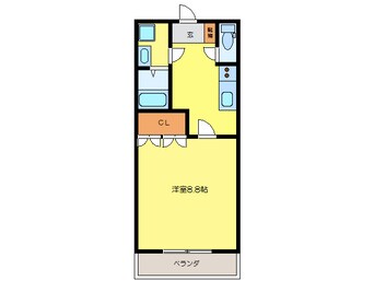 間取図 エトワール鴻之台