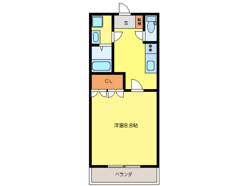 間取図 エトワール鴻之台