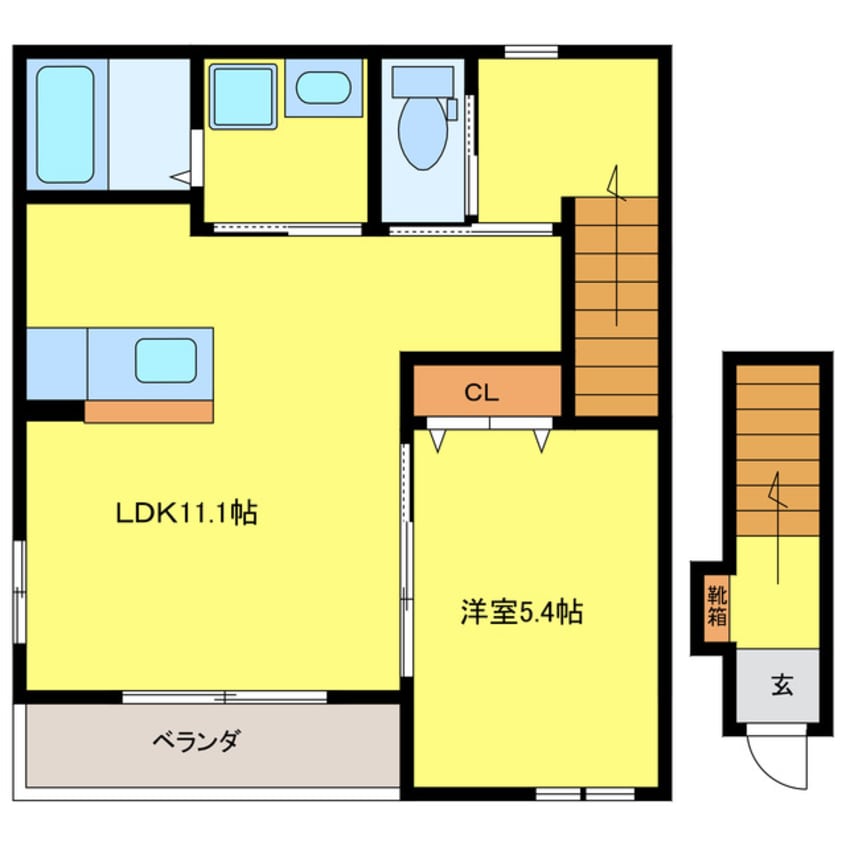 間取図 クッキーハイム