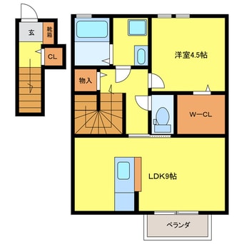 間取図 モンノーブル