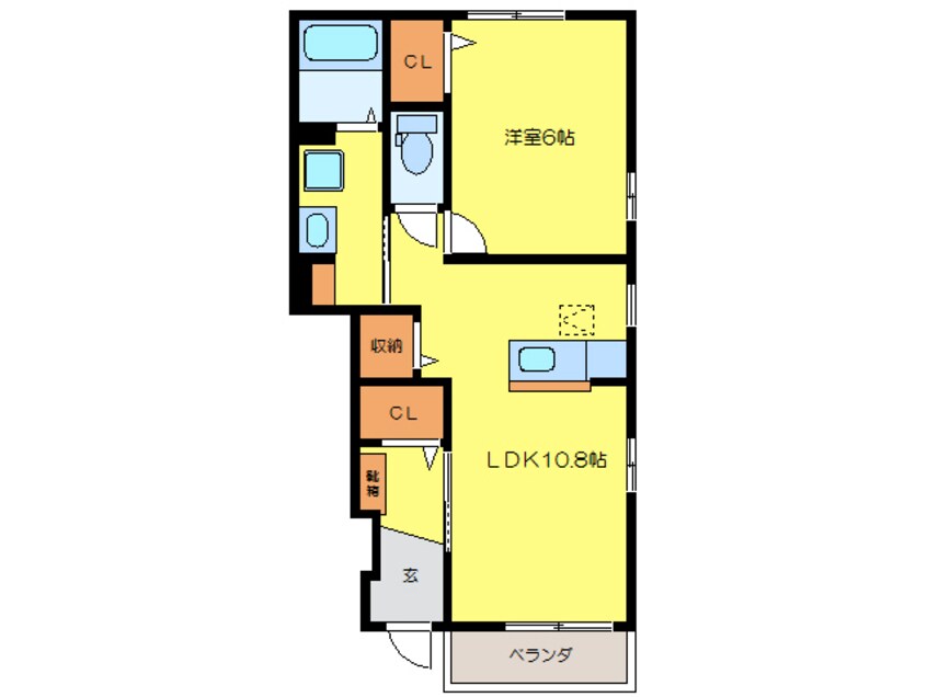 間取図 メゾンドール三田1号館