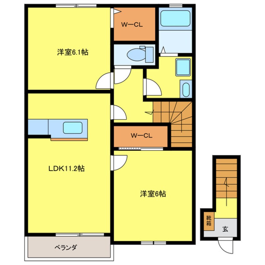 間取図 ユニゾン