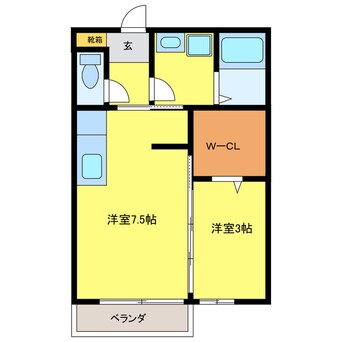 間取図 グランモアゆめが丘C棟