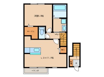 間取図 プラウド桔梗が丘