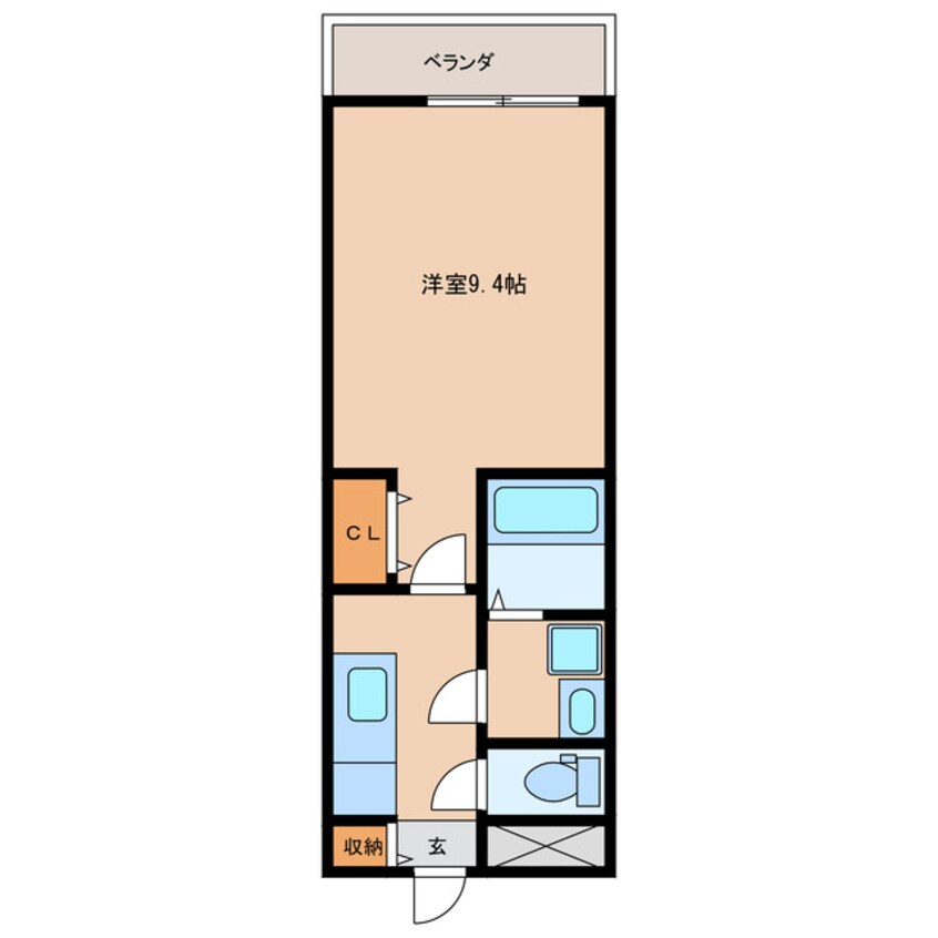 間取図 アルページュ伊賀