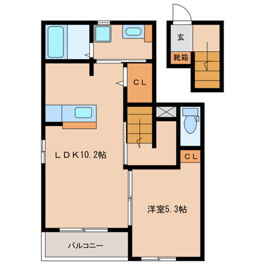 間取図 ヴィラアベニュー