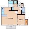 RESIDENCE蔵持 1LDKの間取り