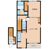 プレイスメゾンⅡ 1LDKの間取り