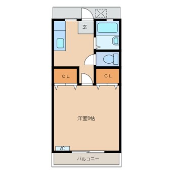 間取図 ハイツヤマハン