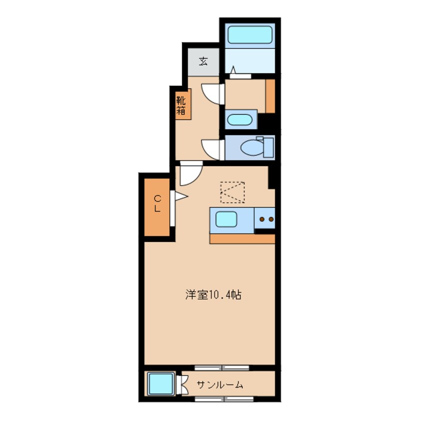 間取図 ボヌール