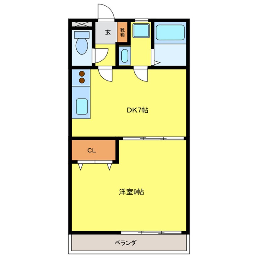 間取図 プールトゥジュールⅡ