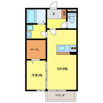 間取図 ケイズハイムⅡ