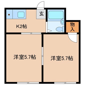 間取図 ヴィレッタ平野