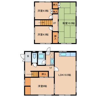 間取図 すずらん台西