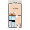 エクセディア3 1Kの間取り
