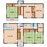 梅が丘北三番町貸家 5LDK+Sの間取り