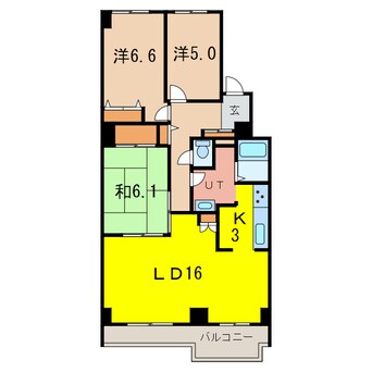 間取図 カサ・パラシオン