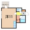 旭川2.3ビル 1Rの間取り